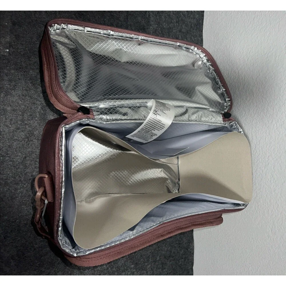 Nike Insulated Lunch Bag 13.75L Mauve PEVA Lining Large Tactical Futura Sport